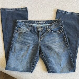 Maurices Dark Blue Boot Cut Jeans